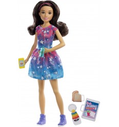 Barbie skipper babysitters asiatinnen mit mobiltelefon und fläschchen FHY89/FXG93 Mattel- Futurartshop.com