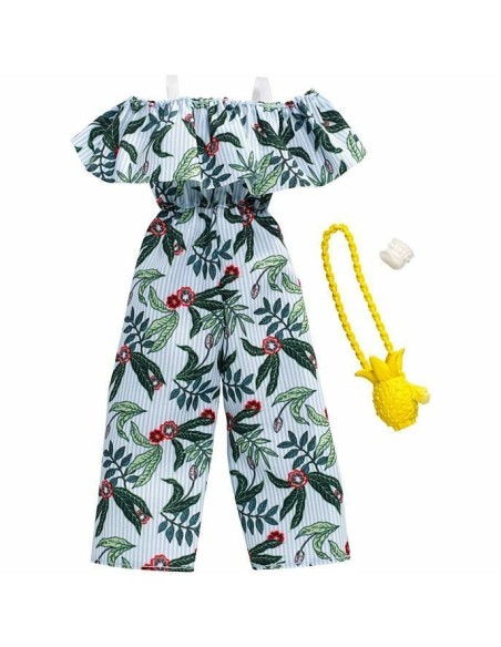 Barbie pack look entire dress with flowers MATFND47/FXJ04 Mattel | Futurartshop.com