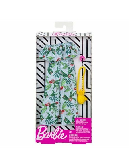 Barbie pack look abito intero con fiori MATFND47/FXJ04 Mattel | Futurartshop.com