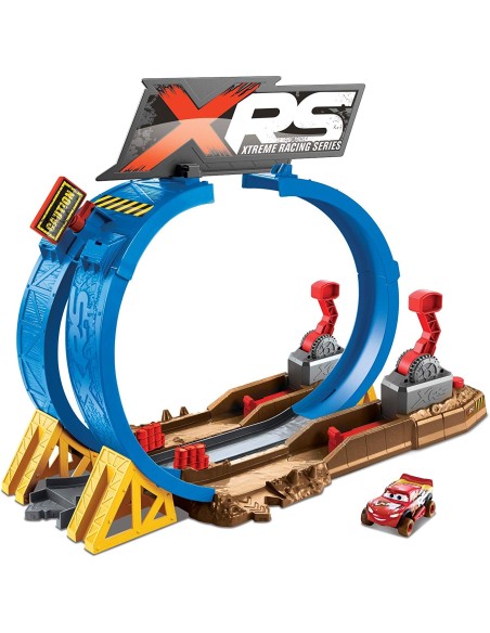 Cars, the XRS - Track super fights MATFYN85 Mattel | Futurartshop.com
