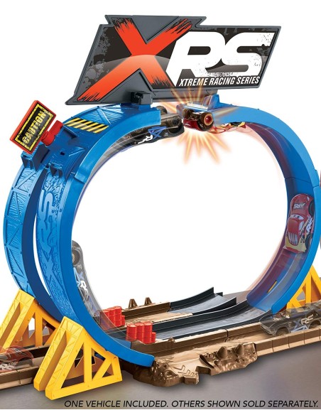 Cars, the XRS - Track super fights MATFYN85 Mattel | Futurartshop.com
