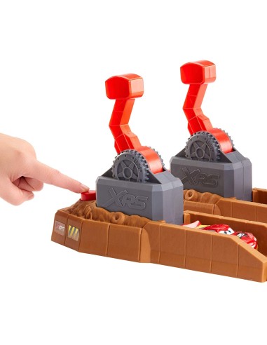 Cars, the XRS - Track super fights MATFYN85 Mattel | Futurartshop.com