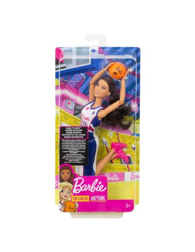 Barbie - to be a Basketball Player Jointed MATDVF68/FXP06 Mattel | Futurartshop.com