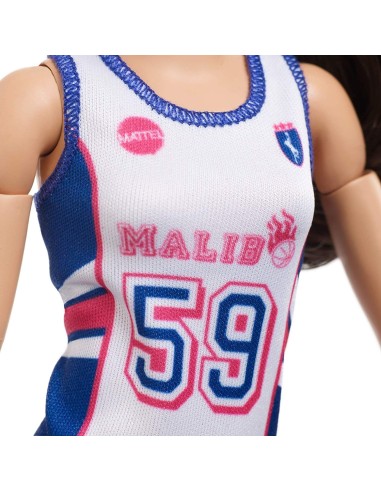 Barbie - Giocatrice di Basket Snodata MATDVF68/FXP06 Mattel | Futurartshop.com