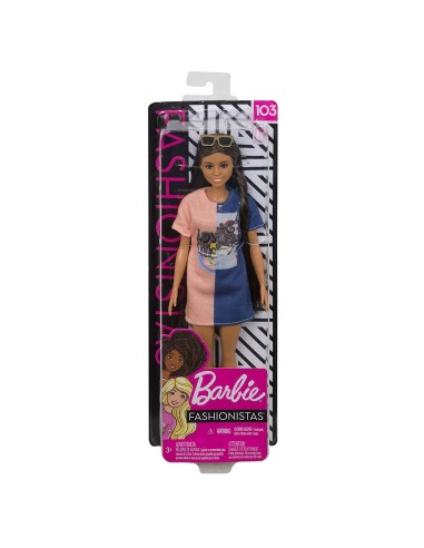 Barbie fashionistas con vestito due colori MATFBR37/FXL43 Mattel | Futurartshop.com