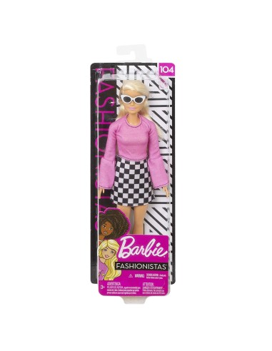 Barbie fashionistas con vestito a quadretti MATFBR37/FXL44 Mattel | Futurartshop.com