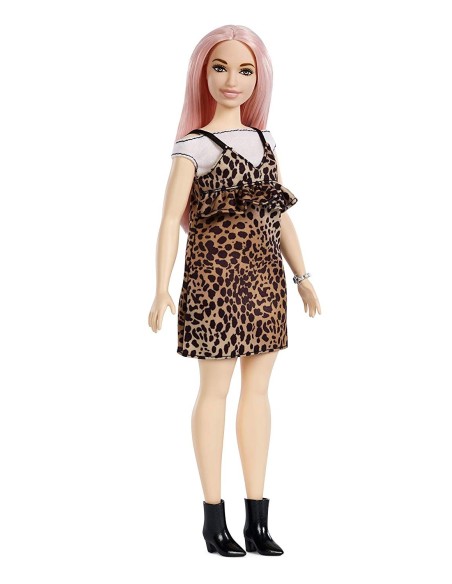 Barbie fashionistas with the dress animalier spotted MATFBR37/FXL49 Mattel | Futurartshop.com