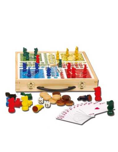 zig zag classic Briefcase 100 wooden games GIORDF50557 Giochi Preziosi | Futurartshop.com