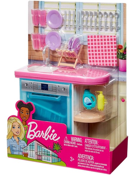 Barbie arredamento da interno lavastoviglie MATFXG33/FXG35 Mattel | Futurartshop.com