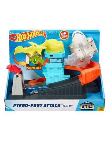 Hot wheels city - Pista attacco allo ptero-porto MATFNB05/GBF94 Mattel | Futurartshop.com