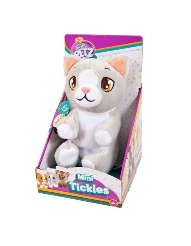 Plush club " mini tickles cat grey white IMC96752IM3/96783 IMC Toys | Futurartshop.com