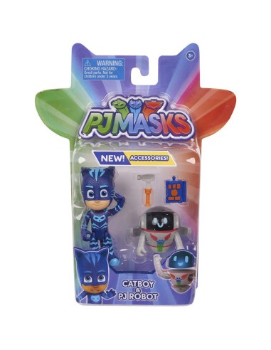Pj Masks - Blister doppio- GattoBoy e PJ Robot GIOPJM65700/1 Giochi Preziosi | Futurartshop.com