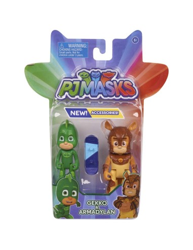Pj Masks - Blister doppio - Geco e Armadillone GIOPJM65700/2 Giochi Preziosi | Futurartshop.com
