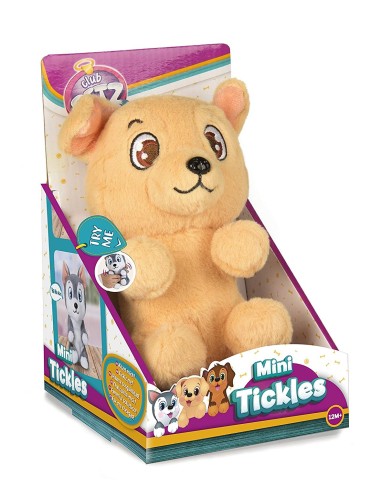 Plush club " mini tickles dog beige IMC9652IM3/96813 IMC Toys | Futurartshop.com