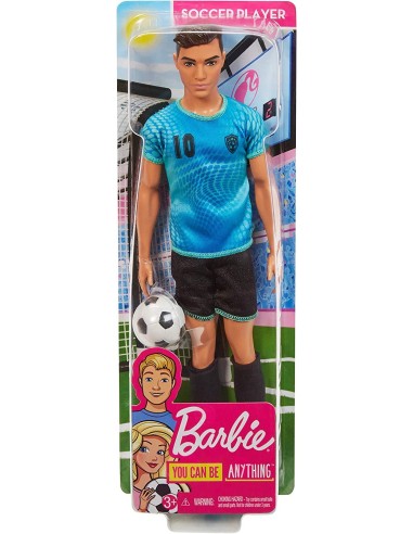 Barbie - ken in carriera Calciatore MATFXP01/FXP02 Mattel | Futurartshop.com