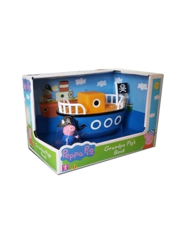 Peppa pig vehicle the boat of the grandfather character GIOPPC15202 5 Giochi Preziosi | Futurartshop.com
