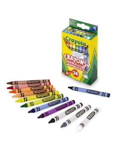 Confezione 24 pastelli a cera 158527 Crayola | Futurartshop.com
