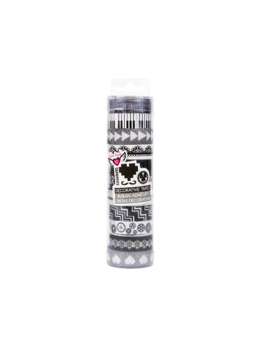 Tapeffiti tube tapes black-and-white CRA12056/2 Crayola | Futurartshop.com