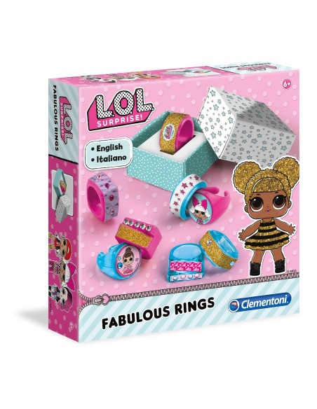 Lol surprise fabulous rings CLE15268 Clementoni | Futurartshop.com