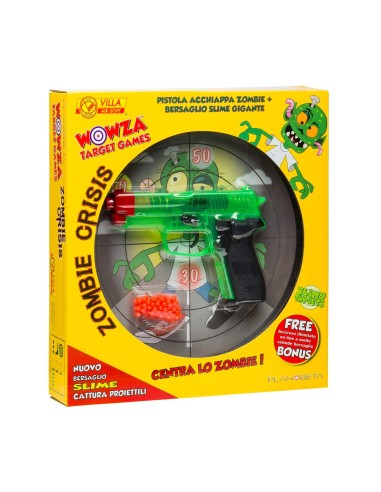 Gun Set with target slime zombie crisis big VIL4510 Villa Giocattoli | Futurartshop.com