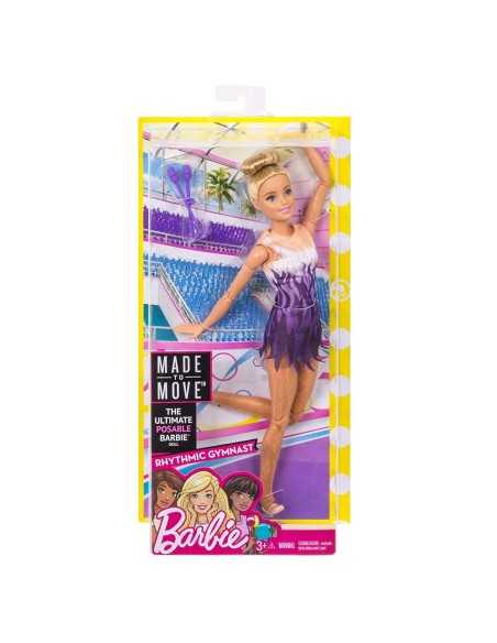 Barbie doll-articulated - adorable Gymnast rhythmic MATDVF68/FJB18 Mattel | Futurartshop.com