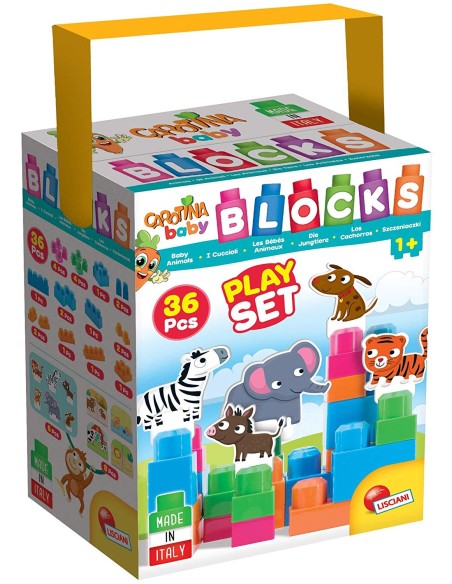 Le costruzioni di carotina i cuccioli LIS72239 Lisciani | Futurartshop.com