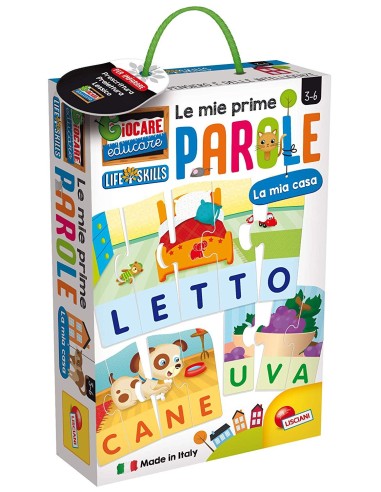 Life skills my first words, my house LIS72514 Lisciani | Futurartshop.com