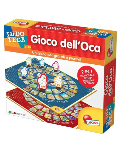 Game room the game of the goose 2-in-1 LIS60535 Lisciani | Futurartshop.com