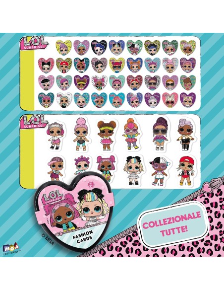 Lol surprise fashioncards nuova collezione LIS73764 Lisciani | Futurartshop.com