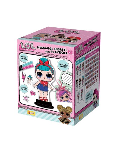 Lol surprise secret messages with playdoll 4 models LIS69460 Lisciani | Futurartshop.com