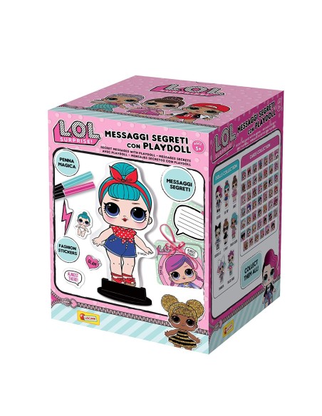 Lol surprise messaggi segreti con playdoll 4 modelli LIS69460 Lisciani | Futurartshop.com