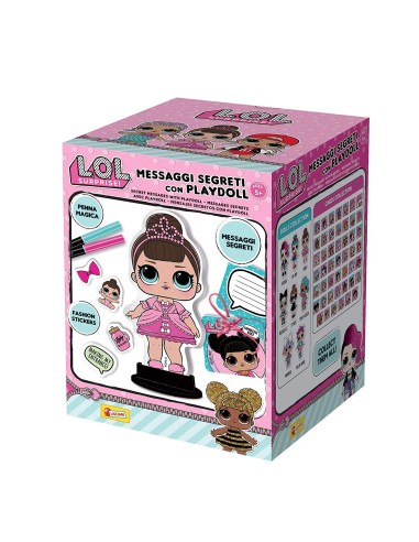 Lol surprise messaggi segreti con playdoll 4 modelli LIS69460 Lisciani | Futurartshop.com