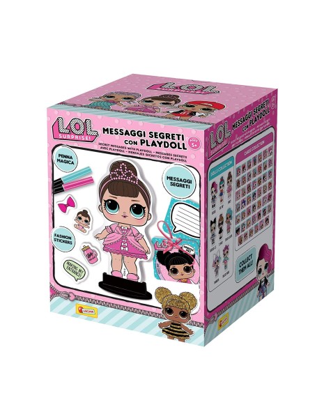 Lol surprise secret messages with playdoll 4 models LIS69460 Lisciani | Futurartshop.com