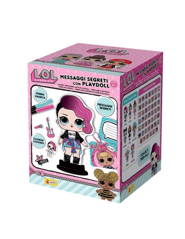 Lol surprise messaggi segreti con playdoll 4 modelli LIS69460 Lisciani | Futurartshop.com
