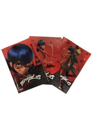 Miraculous - Quadernone glitter rigo A PAN60081 Panini | Futurartshop.com