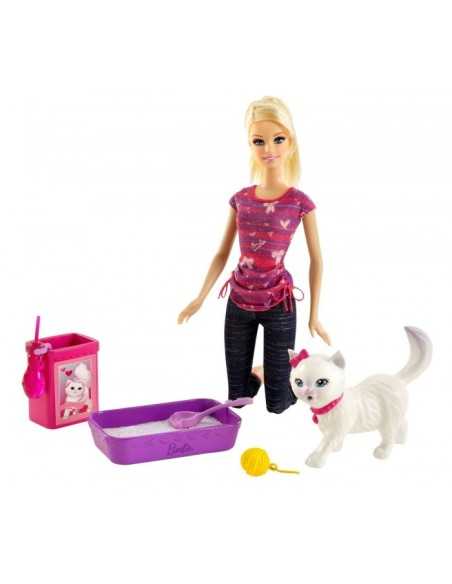 Barbie and her kitten Blissa MATBHG13/BDH76 Mattel | Futurartshop.com