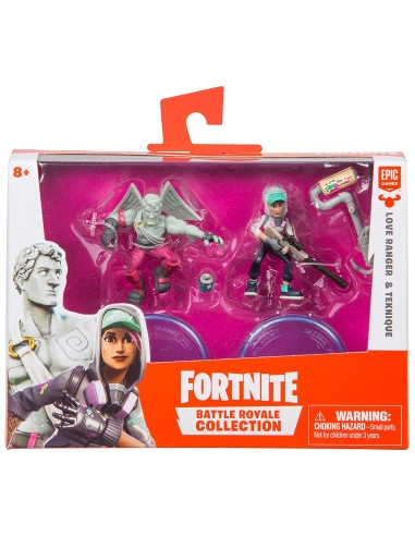 Fortnite - the Pack 2 Characters Teknique and Love Ranger GIOFRT13000/4 Giochi Preziosi | Futurartshop.com