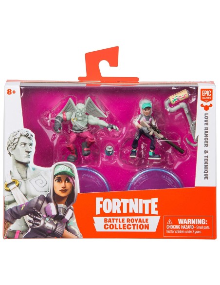 Fortnite - the Pack 2 Characters Teknique and Love Ranger GIOFRT13000/4 Giochi Preziosi | Futurartshop.com