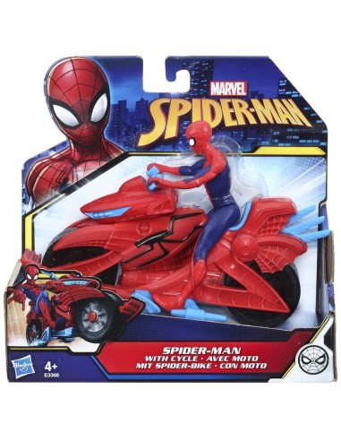 Spider-Man with motorcycle HASE3368EU40 Hasbro | Futurartshop.com