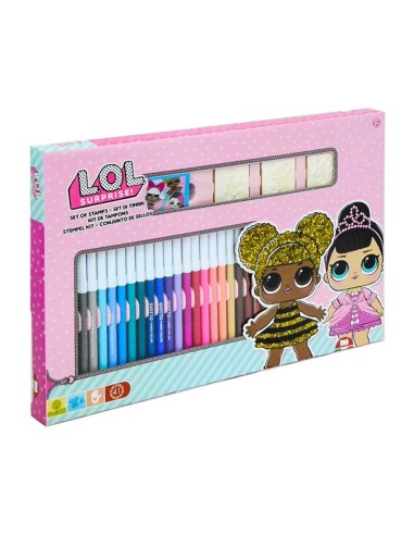 LoL Surprise - stamps more 36 markers MUL57980 Multiprint | Futurartshop.com