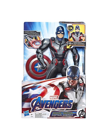 Marvel Avengers - Personaggio deluxe Captain America HASE3358EW00 Hasbro | Futurartshop.com
