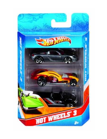 3 Hot Wheels toy cars MATK5904 Mattel | Futurartshop.com