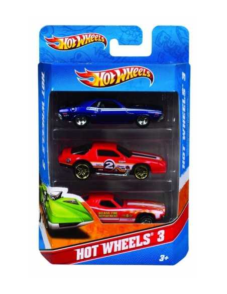 3 Hot Wheels toy cars MATK5904 Mattel | Futurartshop.com