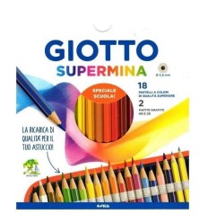 18 de grafito, de color HB y 2B ARV236300 Giotto- Futurartshop.com
