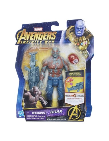 Avengers Infinity War - Personaggio Drax CALE0605EU41/E1415 Hasbro | Futurartshop.com