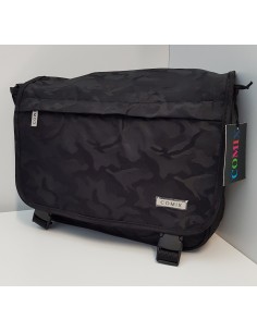 Comix mini shoulder bag messenger all-over camouflage black PAN60149/6 Panini | Futurartshop.com