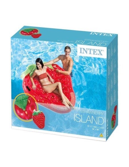 Materassino Gonfiabile isola fragola MAZ58781EU Intex | Futurartshop.com
