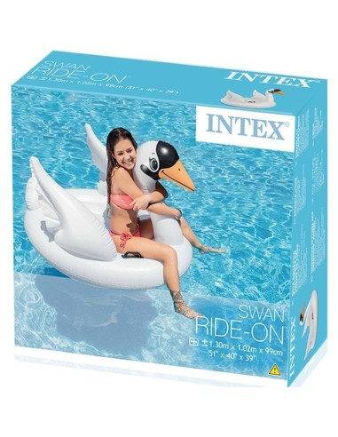 Mattress rideable Swan MAZ57557NP Intex | Futurartshop.com