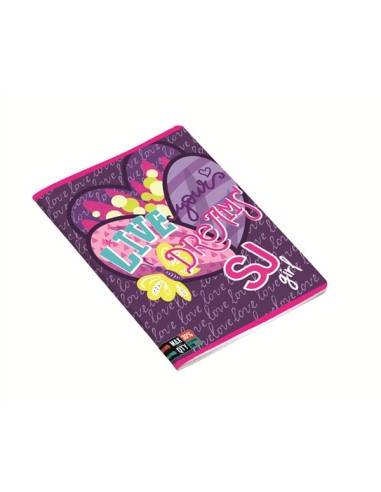 Seven quadernone rigo C sj girl SEV5C2001908/C Seven | Futurartshop.com