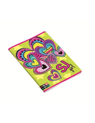 Seven quadernone rigo C sj girl SEV5C2001908/C Seven | Futurartshop.com